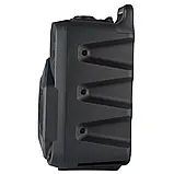 Портативна акустична система з караоке мікрофоном ZQS1777-8"x1+2 Bluetooth з RGB-підсвіткою 25W, фото 9