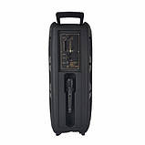 Потужна акустична система з караоке мікрофоном RX-8285W-8"x2 Bluetooth колонка 20W-2400mAh + Пульт, фото 6
