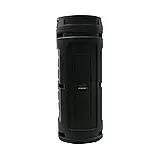Портативна акустична система з караоке мікрофоном Winso ZQS6201-6,5"x2 Bluetooth з RGB 30W + Пульт, фото 5
