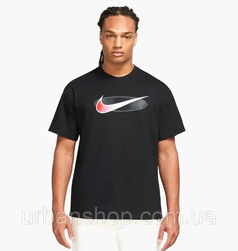 Urbanshop com ua Футболка чоловіча Nike Nsw Tee M90 12Mo Swoosh Black DZ2995-010 РОЗМІРИ ЗАПИТУЙТЕ