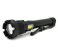 Фонарь ручной Voltronic XHP90 LED XHP90, 45W, 7 режимов, ZOOM, 6200mah, IP40, USB, 260х60х35