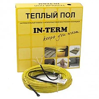 Нагревательный кабель In-therm 720 Вт / 36 м (5,4 м2) в плитку, теплый пол электрический Ин терм