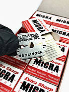 Леза для педикюру "Micra" 100 шт. маленькі педикюрні леза для верстата змінний набір лез для верстата, фото 5