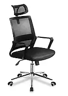 Кресло офисное Markadler Manager 2.1 Black ткань компьютерное для офиса дома R_2037