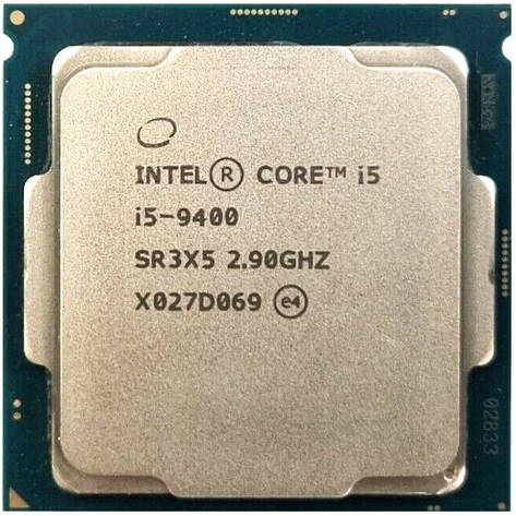 Процесор Intel Core i5-9400 2.9-4.1 GHz LGA1151v2 SR3X5 65W UHD Graphics 630 бв, фото 1