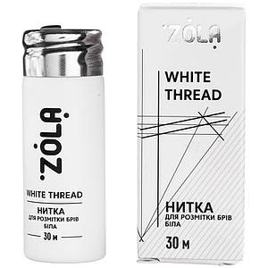Нитка для розмітки брів ZOLA Marking Thread White, 30 м