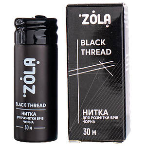 Нитка для розмітки брів ZOLA Marking Thread Black, 30 м
