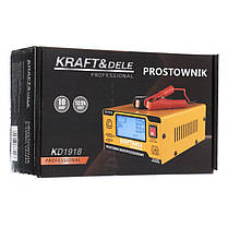 Зарядний пристрій АКБ 10А 12/24В Kraft&Dele KD1918, фото 4