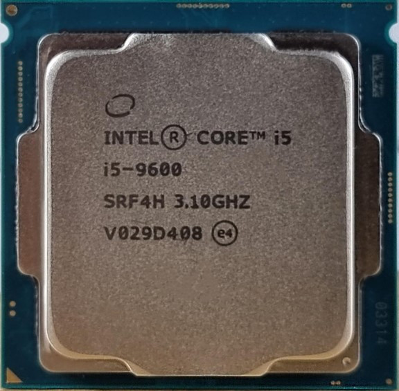 Процесор Intel Core i5-9600 3.1-4.6 GHz LGA1151v2 SRF4H 65W UHD Graphics 630 бв