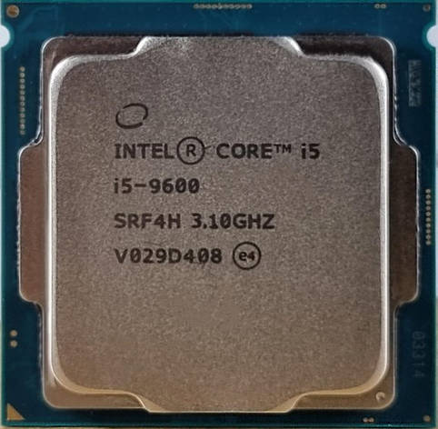 Процесор Intel Core i5-9600 3.1-4.6 GHz LGA1151v2 SRF4H 65W UHD Graphics 630 бв, фото 1