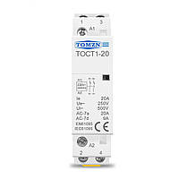 Контактор модульный 2P 20А 2NC 220V [TOCT1-20-AC-2NC] TOCT1-20 TOMZN