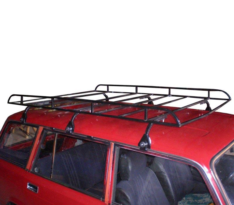 Багажник на крышу ВАЗ 2104, ВАЗ 2102, ВАЗ 2131,(на четверку) (на двойку) (на ниву) (цельная) ГК-4 - фото 2 - id-p1938703402