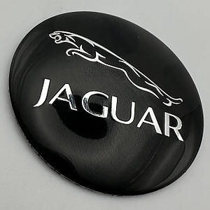 Наклейка на ковпачки диски Jaguar ЯГУАР 56 мм