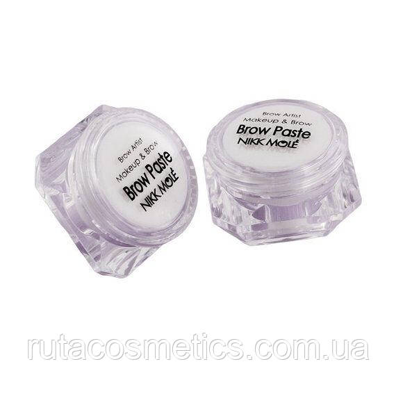 Nikk Mole BROW PASTE MINI Паста для моделювання форми брів 5 мл [біла]