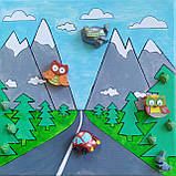 Комплект картин з гіпсовими фігурками для дітей Riviera Blanca Дитяча кімната №3 (ITR-028) 2 шт в наборі, фото 3