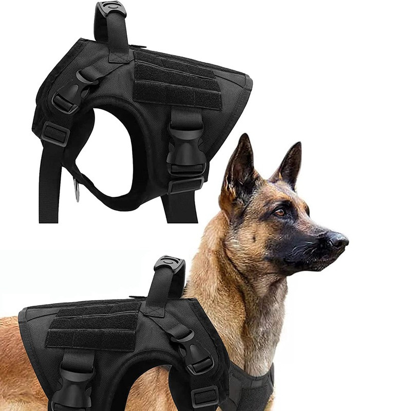 Тактичний жилет шлея з ручкою для службового та домашнього собаки XL