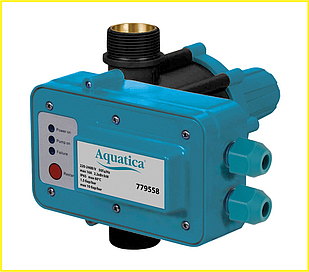 Контролер тиску електронний 2.2 кВт AQUATICA Ø 1 1/4" із захистом від сухого ходу (779558)