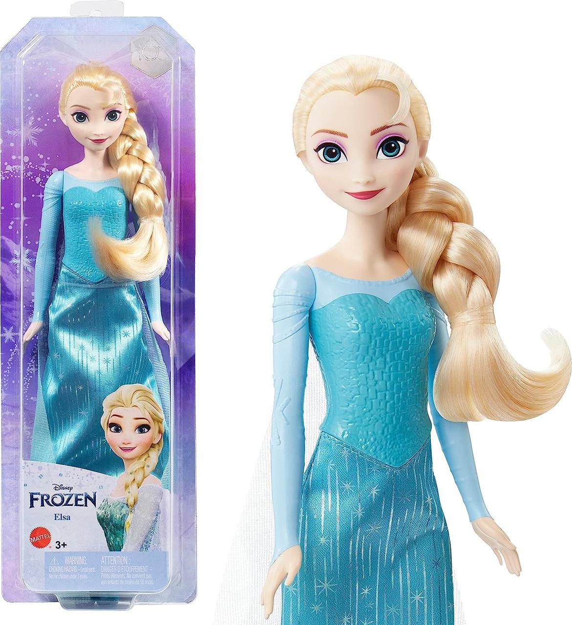 Лялька Disney Frozen Ельза в платті зі шлейфом HLW47
