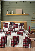 Постільна білизна First Choice Flanel — Winter Red