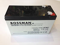 Аккумулятор Bossman 12V 7Ah 6FM7 ( 151×65×100 мм.)