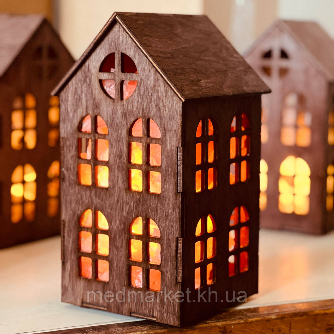 Соляний світильник (Гімалайська сіль), Кошик Будиночок 4