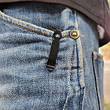 Уцінка. Ніж складний SOG Salute 8Cr13MoV, 21см, back lock, G10 black, фото 7