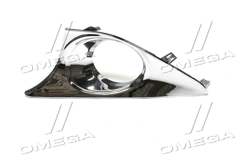 Решітка переднього бампера ліва Тойота Камрі Toyota Camry 2010-2014 (TEMPEST)