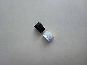 Від 1000шт. Кришка чорна ПЕТ з кільцем першого відкриття гвинтова 28/410, ковпачок, закрутка на флакони від 100 до 1000 мл, фото 3