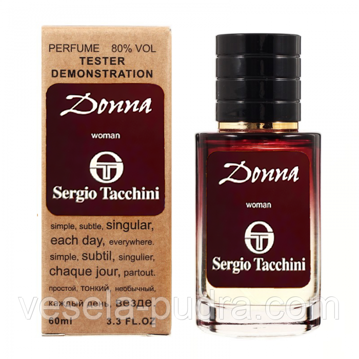 Жіноча парфумована вода Sergio Tacchini Donna, 60 мл