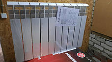 Біметалевий радіатор опалення AAA 500/100 (10 секцій), фото 2