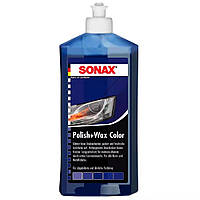 Поліроль з PTFE та воском для синього автомобіля SONAX NanoPro 250 мл