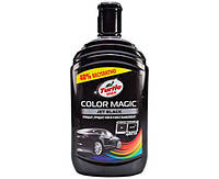 Черный полироль с тефлоном PTFE Turtle Wax Color Magic Jet Black Wax 500 мл