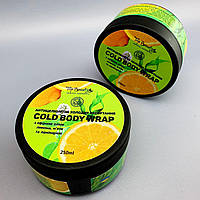 Антицеллюлитное холодное обертывание Top Beauty Cold Body Wrap Лайм - Мята - Имбирь, 250 ml