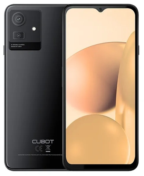 Смартфон CUBOT NOTE 50 Black 8/256GB 4G NFC 5200mAh камера 50 МП + чохол + скло