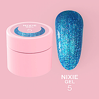 Блесточки для ногтей Luna Nixie Gel №5 5ml