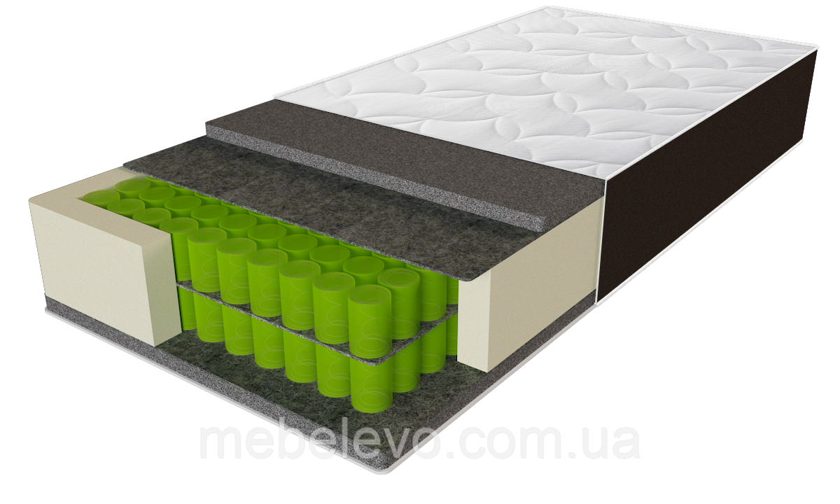 Матрац Delta / Дельта ЕММ h28 Sleep&Fly ORGANIC IQ Double незалежні пружини 150кг