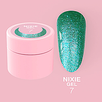 Блесточки для ногтей Luna Nixie Gel №7 5ml