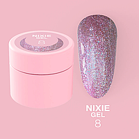 Блесточки для ногтей Luna Nixie Gel №8 5ml