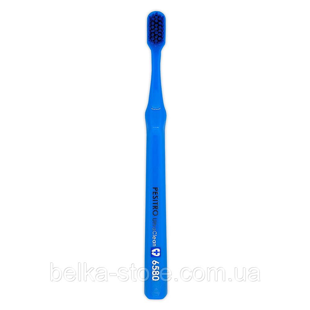 Зубна щітка Pesitro UltraClean Ultra soft 6580 (синя), фото 1