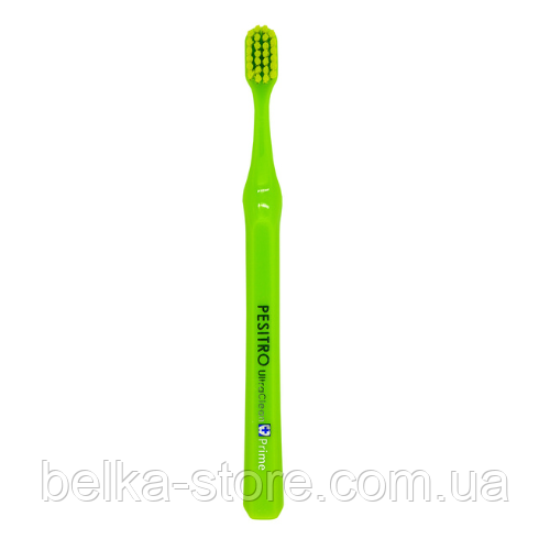 Дитяча зубна щітка Pesitro UltraClean Ultra Soft 7680 (зелена), фото 1