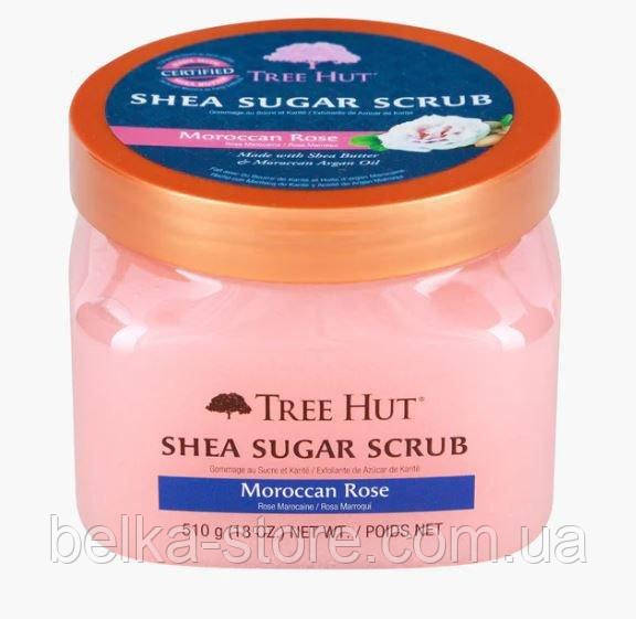 Скраб для тіла Tree Hut Moroccan Rose Sugar Scrub 510 г, фото 1