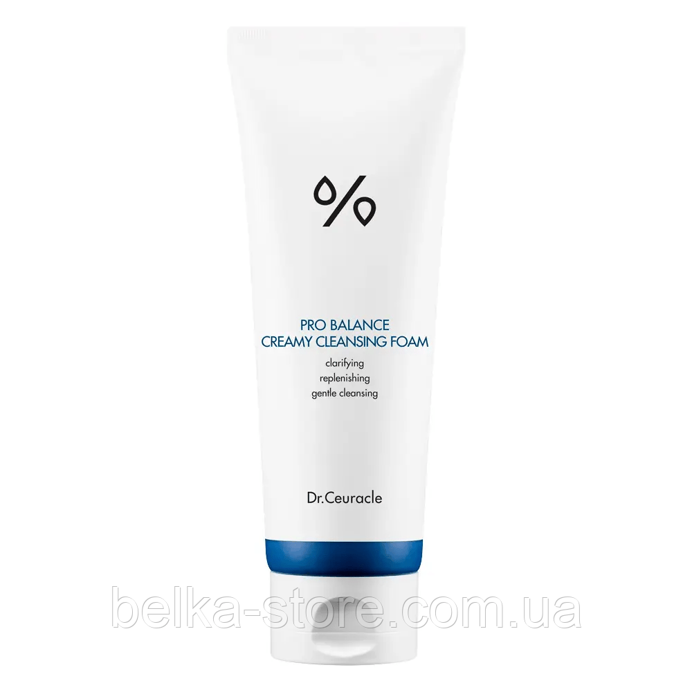 Кремова пінка для вмивання з пробіотиками Dr.Ceuracle Pro Balance Creamy Cleansing Foam, 150 мл, фото 1