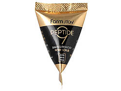 Содовий скраб для обличчя з пептидним комплексом FarmStay Peptide 9 Baking Powder Pore Scrub