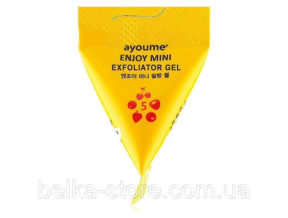 Пілінг-гель для обличчя з фруктовими кислотами Ayoume Enjoy Mini Exfoliator Gel, фото 1