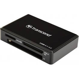 Зчитувач флешкарт Transcend USB 3.1 Black (TS-RDF8K2)