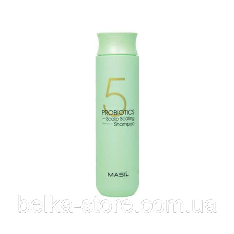 Шампунь для волосся с пробіотиками для глибокого очищення Masil 5 Probiotics Scalp Scaling Shampoo - 300 мл, фото 1