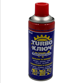 Універсальний засіб Turbo Ключ WD 400 мл, фото 2