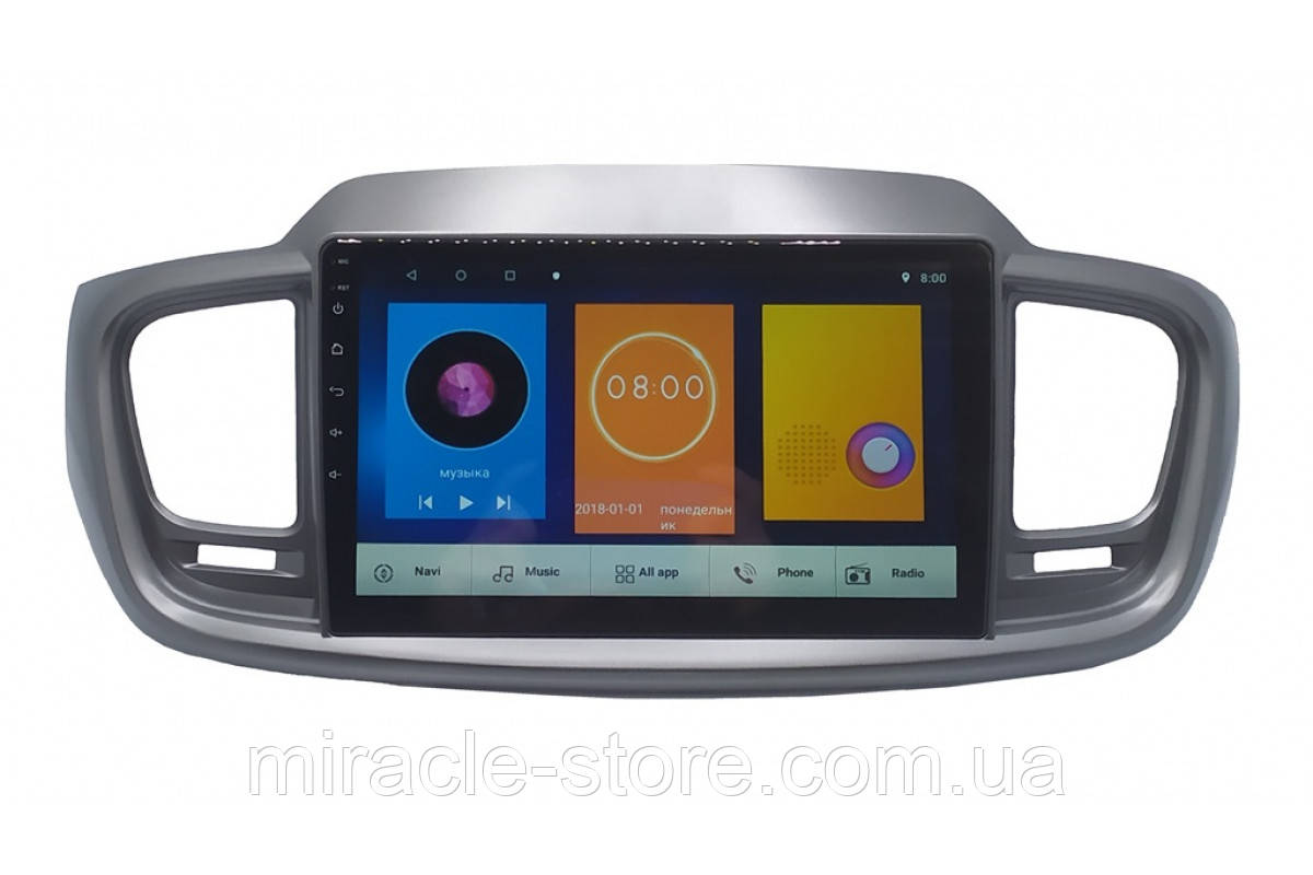 Автомагнітола штатна Kia Sorento 2015 (10") Android 10.1 (4/32)