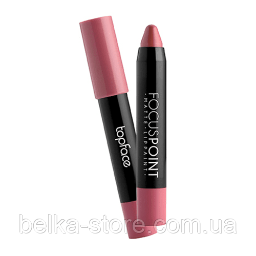 Помада-олівець для губ матова TopFace Focus Point Matte № 002, фото 1