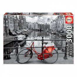 Пазл Educa Чорно-білий Амстердам, 3000 елементів (6425223)
